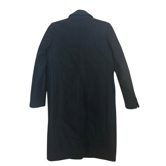 J.Crew topcoat Melton Wool by Manifatara di carnignano Italy Winter Long Coat - Picture 2 of 15